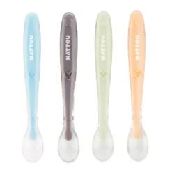 4 Cuillères Silicone Ustensiles De Repas