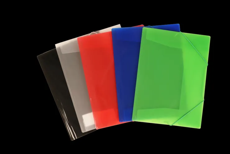 Clearance A4 FARDE ELASTIQUE BLEU Classeurs