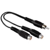 Online Adapteur cinch-plug 2 cinch socket Audio