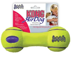 Clearance Air squeaker dumbell jaune S Jouets