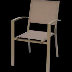 Sale Alu chaise Liverpool 57x64.5x87 cm Chaises De Jardin|Meubles De Jardin