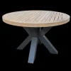 Alu table teak Yoran D120x75 cm Tables De Jardin|Meubles De Jardin