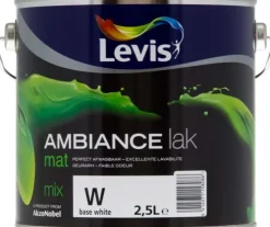 Hot Ambiance laque mat mix 2,5 L blanc Laques