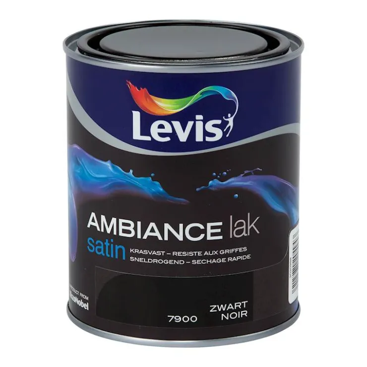 Discount Ambiance laque satin noir 750 ml Laques|Laque