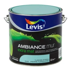 New Ambiance mur extra mat pierre turc 2,5 L Peinture Mur Et Plafond|Peinture Pour Plafond Et Murale
