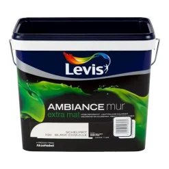Best Ambiance mur mat blanc coquille 5 L Peinture Mur Et Plafond|Laques