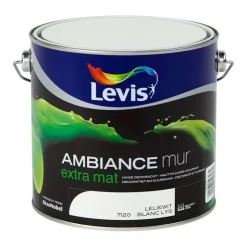 Ambiance mur mat blanc lys 2,5 L Peinture Mur Et Plafond|Peinture Pour Plafond Et Murale