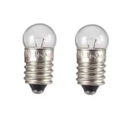 Hot Ampoules arrières 6 V 0,6 W ( 2 pièces ) Accessoires Vélo|Lampes À Incandescence