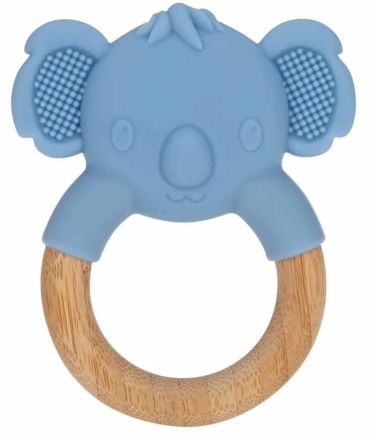 Hot Anneau dentition koala bois/silicone Anneau De Dentition