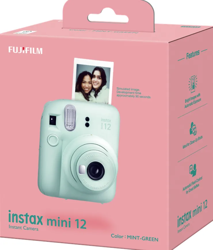 Sale Appareil photo Fujifilm Instax Mini 12 - Vert menthe Appareil Photo