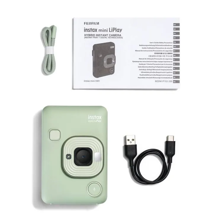 Appareil photo Fujifilm Instax Mini LiPlay - Vert Matcha Appareil Photo