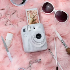 Outlet Appareil photo Fujifilm Instax Mini 12 - Blanc d'argile Appareil Photo