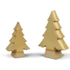 Clearance Arbre de Noël en porcelaine 15cm Statues, Figurines Et Maisons