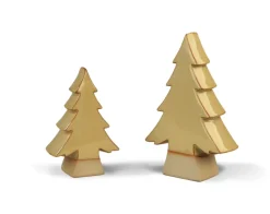 Clearance Arbre de Noël en porcelaine 15cm Statues, Figurines Et Maisons