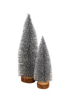 Online Arbre deco argent L Statues, Figurines Et Maisons