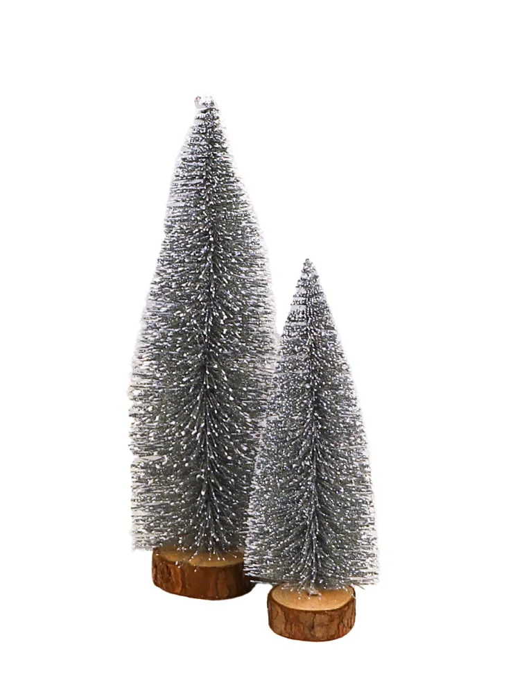 Online Arbre deco argent L Statues, Figurines Et Maisons