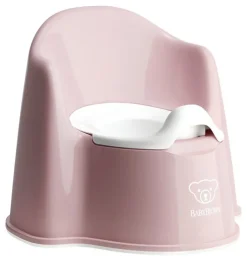 Babybjörn Pot fauteuil rose pastel/blanc Toilettes Et Accessoires