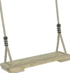 Clearance Balançoire en bois 450x190 cm Toboggans Et Balançoires