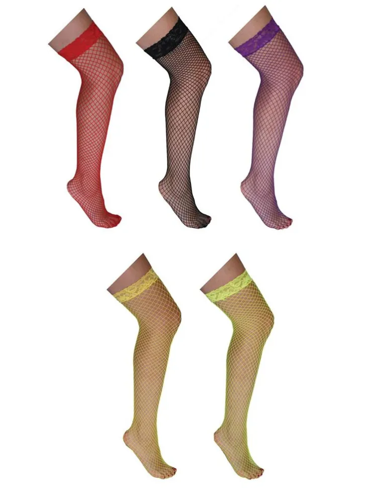 Clearance Bas résille - 5 couleurs Accessoires