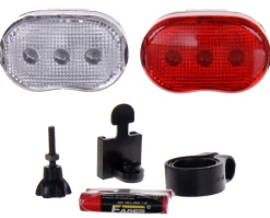 New Basic set avant + arrière led Accessoires Vélo