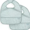 Bavoir imperméable Soft Green (2 pièces) Bavettes Et Protection