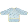 Hot Bavoir manches longues bleu Bavettes Et Protection