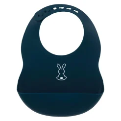 Clearance Bavoir Silicone Bleu Foncé Bavettes Et Protection