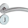Discount Bequille avec rosace et entree inox Ferrures De Porte
