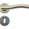 Discount Bequille avec rosace et entree inox Ferrures De Porte