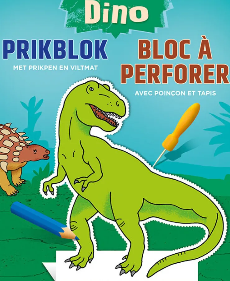 Best Bloc à perforer dino Livres Coloriage