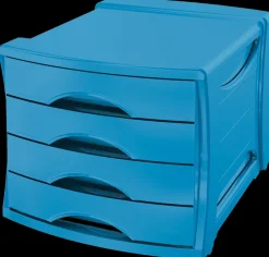 Bloc classement vivida bleu Bacs À Lettres