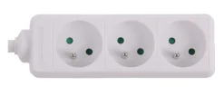 Best Bloc multi-prises 3 x 16 A blanc Câbles