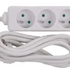 Online Bloc multi-prises avec corde 3 m blanc 3 x 16 A Rallonges Et Adaptateurs