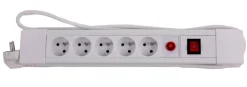 Outlet Bloc prises avec interrupteur 1,5 m 5 x 16 A Câbles