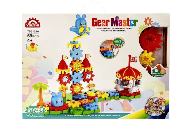 Online Blocs construction Gear 69 pièces Jeux De Construction