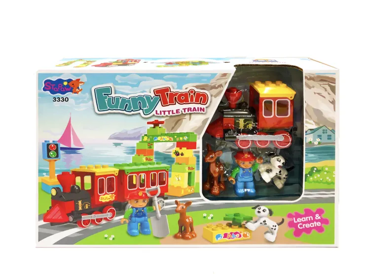 Best Blocs de construction de train 41 pièces Jeux De Construction|Jouets Interactifs