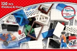 Sale Blocs de construction Vitres & Portes 120 pièces Jeux De Construction