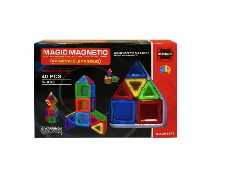 Blocs magnetiques 40 pièces Jeux De Construction