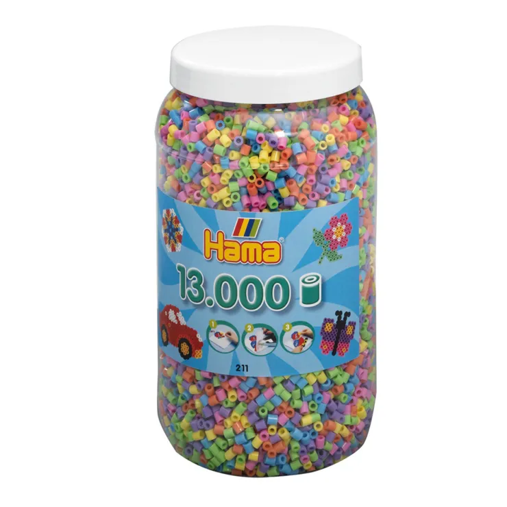 Clearance Boite 13000 Mini Perles Pastel Artisanat