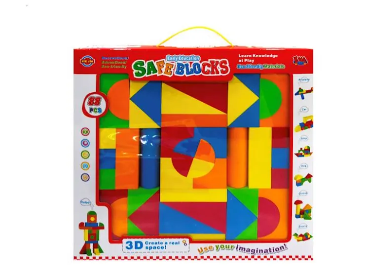 New Boite avec blocs 88 pièces Jeux De Construction