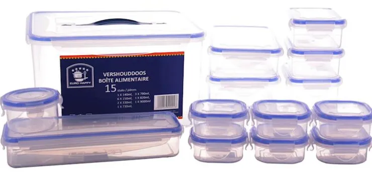 Hot Boîte provision transparent 15 pièces Conservation