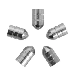 Sale Bouchons de valve argent 5 pièces Accessoires Voiture