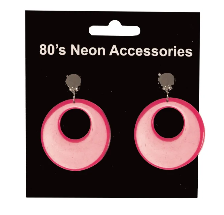 Best Boucles d'Oreilles Fluo Fuchsia Accessoires