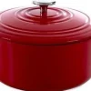 Discount Bourgogne Cocotte 24cm Red Casseroles Et Poêles