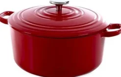 Discount Bourgogne Cocotte 24cm Red Casseroles Et Poêles