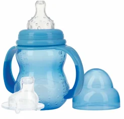 Hot Bouteille d'apprentissage 240ml bleu Ustensiles De Repas