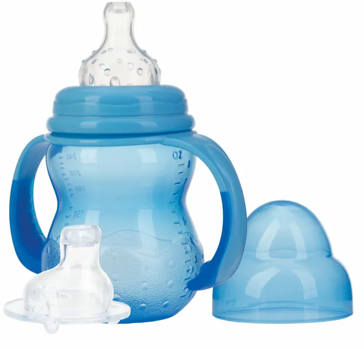 Hot Bouteille d'apprentissage 240ml bleu Ustensiles De Repas