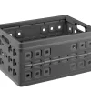 Box pliable 46 L anthracite Boîtes En Plastique|Sacs Shopping Et Chariots De Courses