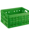 Box pliable 32 L vert Sacs Shopping Et Chariots De Courses|Boîtes En Plastique