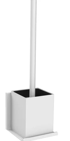 Clearance Brosse pour wc blanc mat Accessoires De Toilette